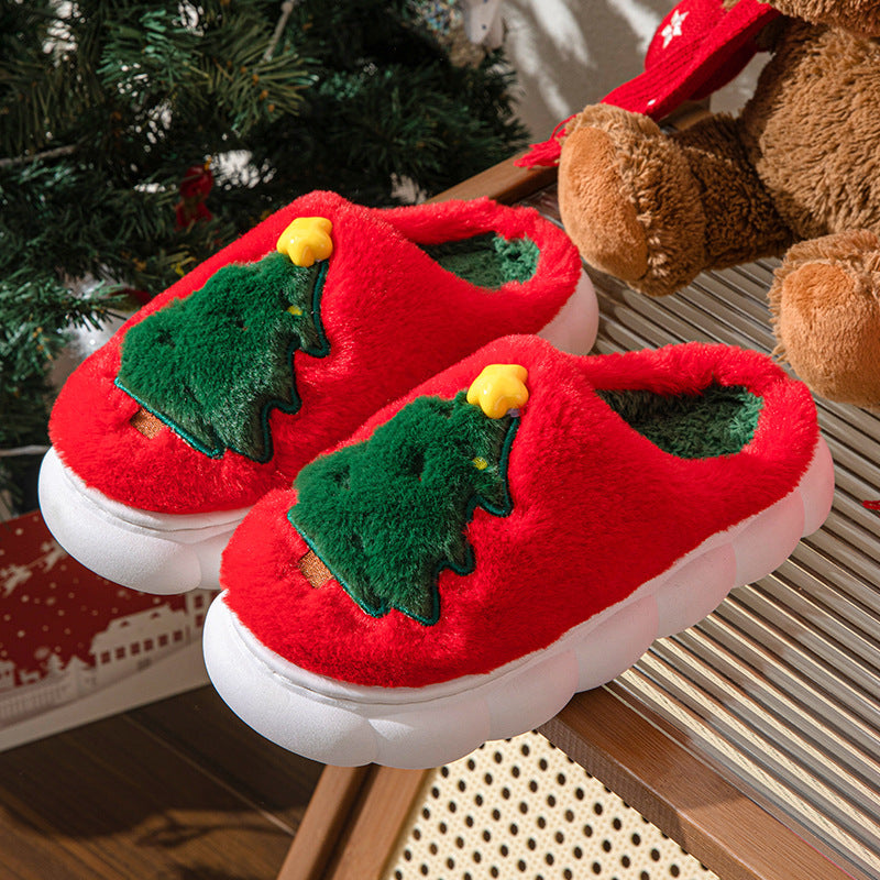 Pantuflas de Arbol de Navidad