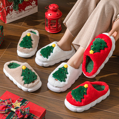 Pantuflas de Arbol de Navidad