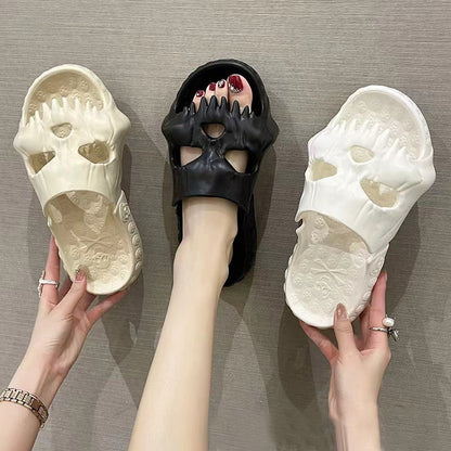 Sandalias de Calavera - Globotico - ropa y accesorios