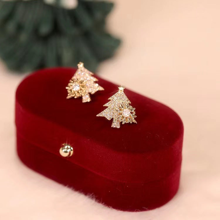 Aretes de Árbol de Navidad