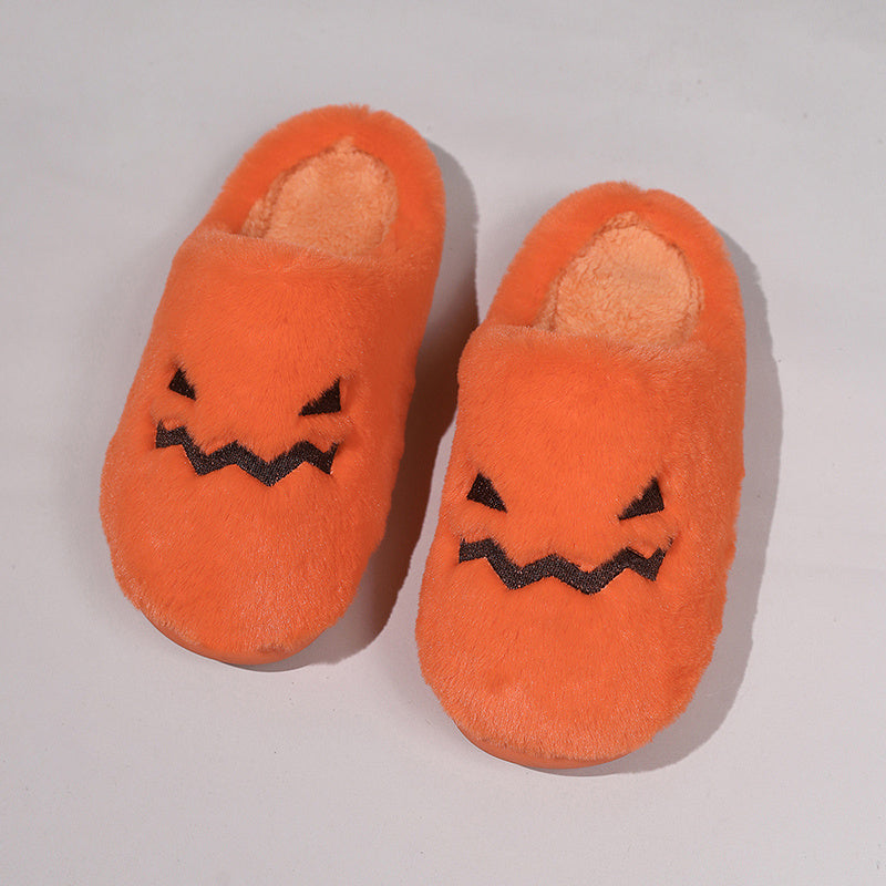 Pantuflas de Calabaza de Halloween - Globotico - ropa y accesorios