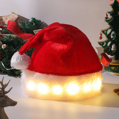 Gorro de Navidad con Luces LED