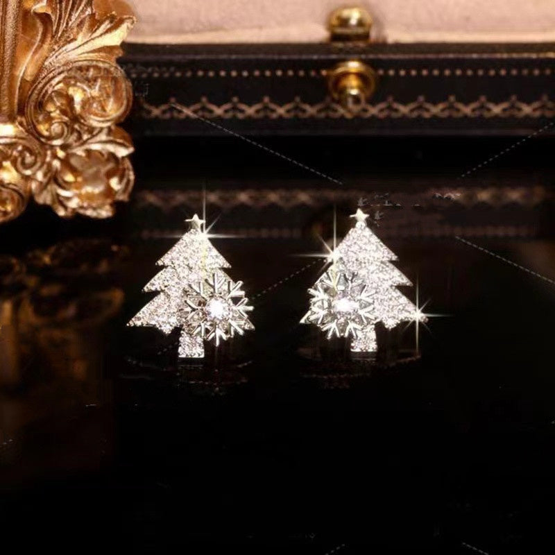 Aretes de Árbol de Navidad