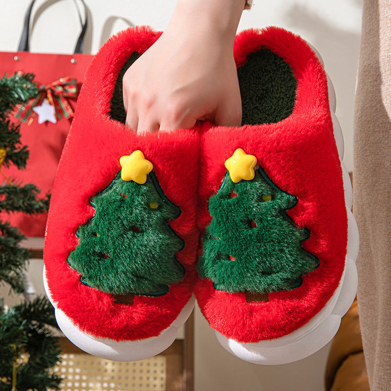 Pantuflas de Arbol de Navidad