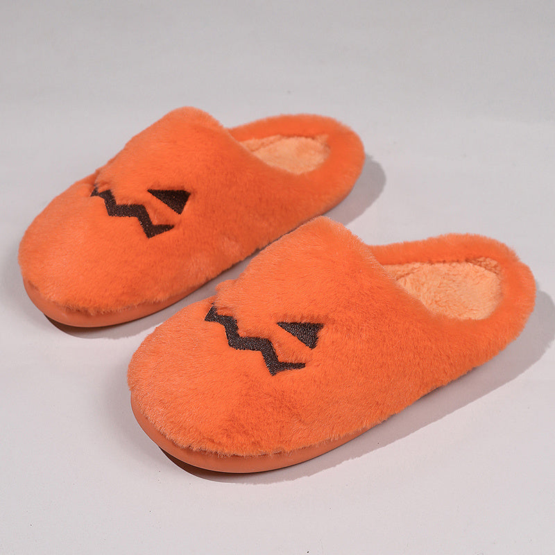 Pantuflas de Calabaza de Halloween - Globotico - ropa y accesorios