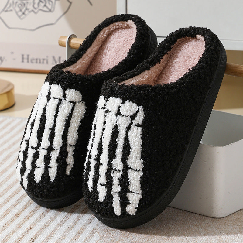 Pantuflas de Manos de Calavera - Globotico - ropa y accesorios